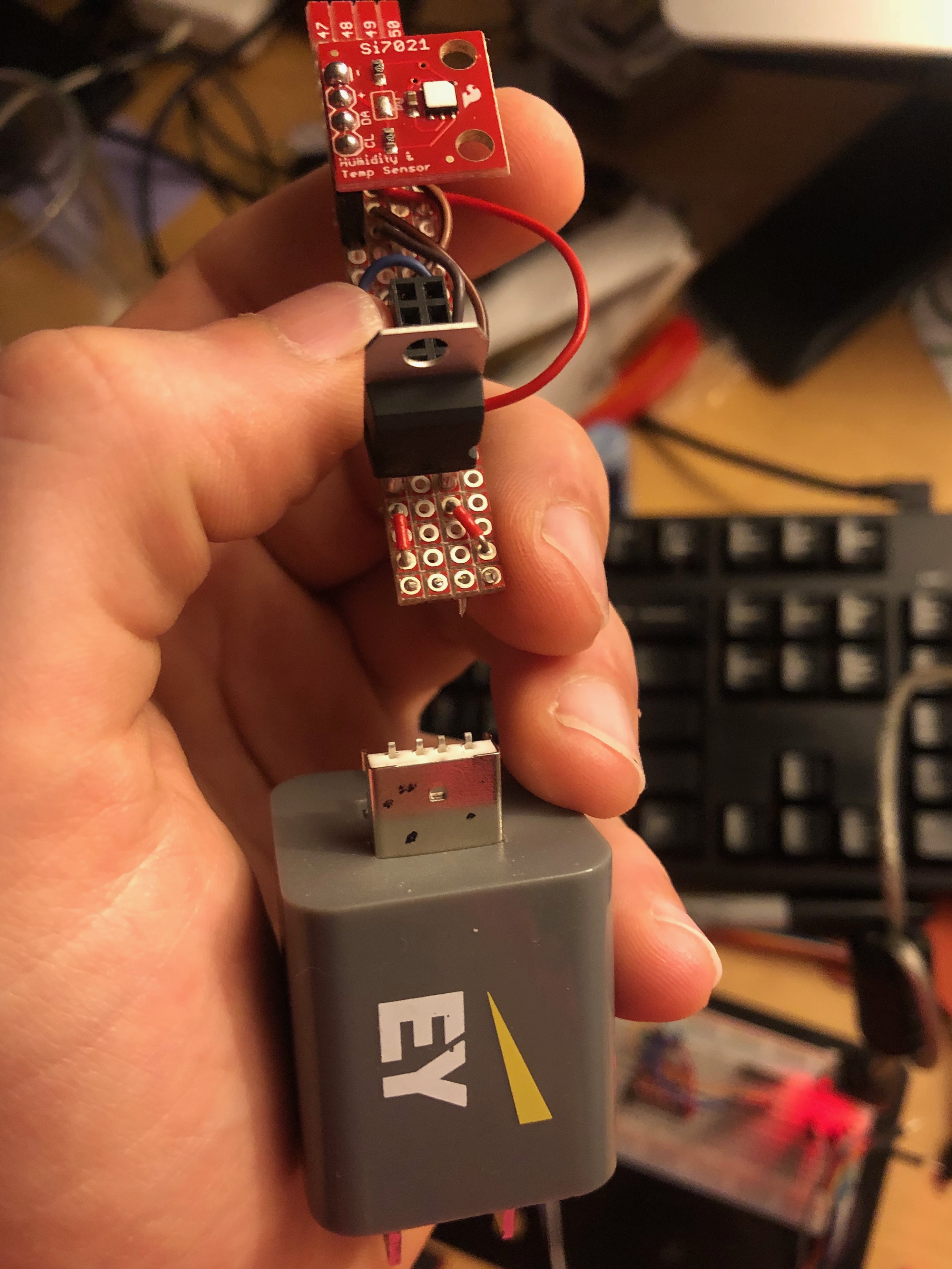 USB connector broken off of circuit board